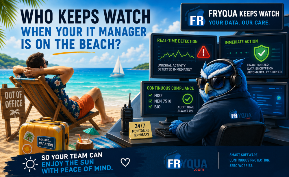 Who’s on duty when your IT manager is relaxing on the beach?