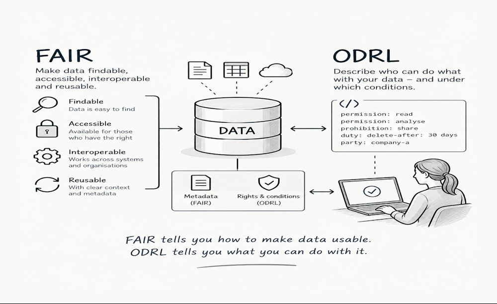 Sharing data is one thing. Knowing what you’re allowed to do with it is another.
