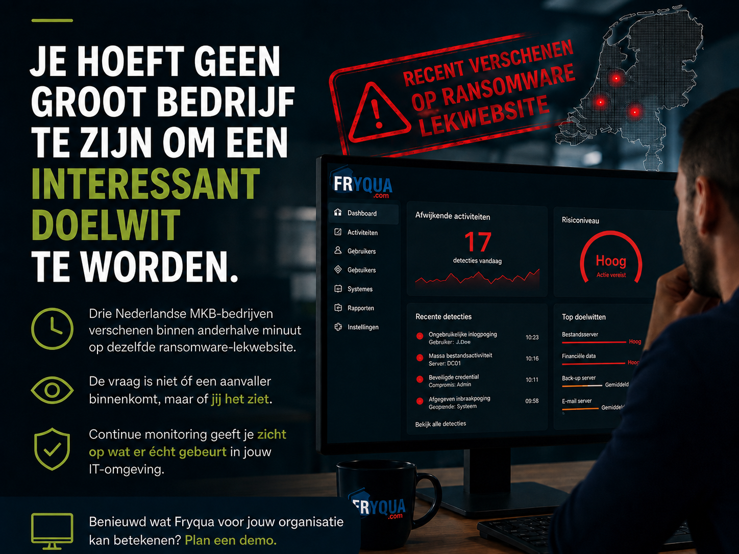 Je hoeft geen groot bedrijf te zijn om een interessant doelwit te worden