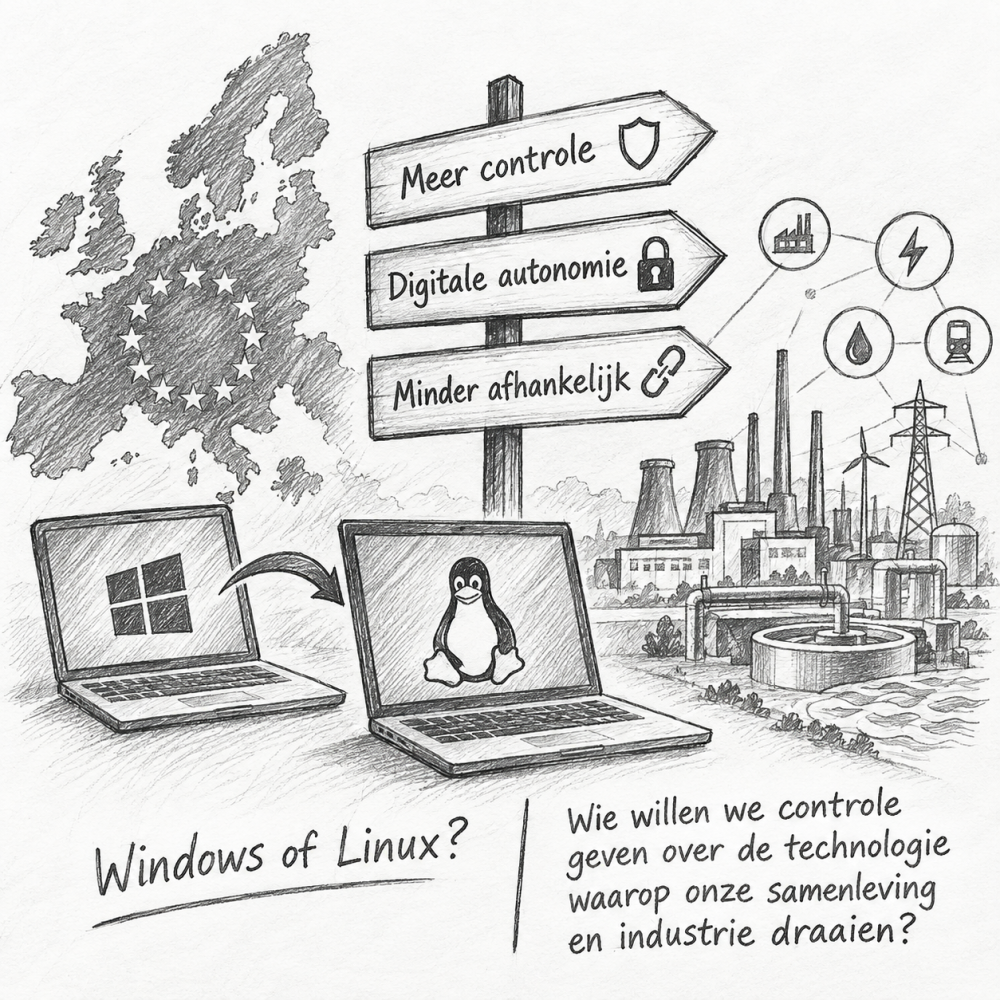 Waarom stappen steeds meer Europese organisaties over van Windows naar Linux?