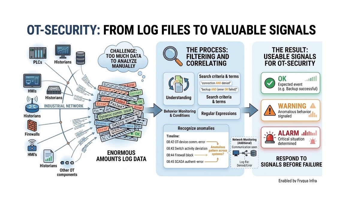 OT Security: From Log Files to Valuable Signals